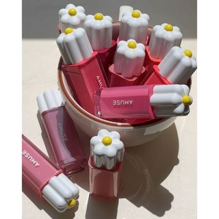 Son bóng AMUSE Dew Tint HOT HIT bên Hàn