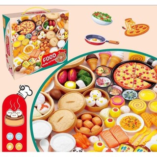 SET ĐỒ CHƠI MÓN ĂN 88 CHI TIẾT CỰC TIỆN LỢI CHO BÉ VỪA HỌC VỪA CHƠI.