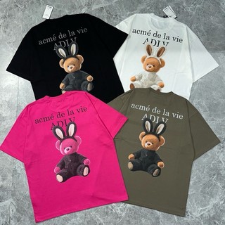 Áo thun adlv rabbit bear doll logo, áo adlv rabbit hàng chuẩn hãng đẹp - repsaigon