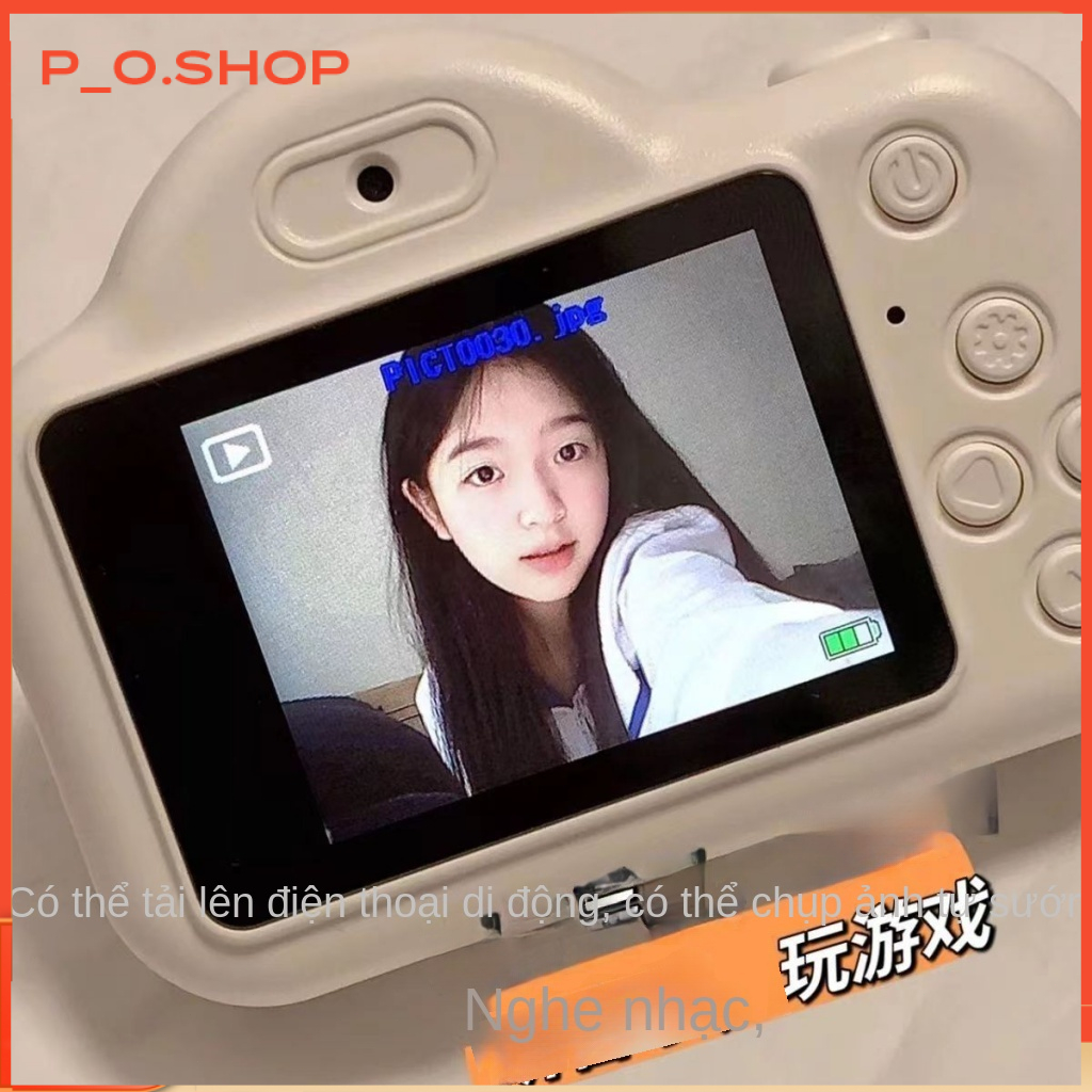 【🔥Rẻ】Máy ảnh Mini cho bé, Máy Ảnh Kỹ Thuật Số HD Mini Làm Quà Tặng Sinh Nhật Cho Bé