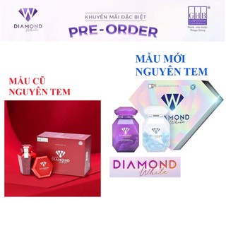 ((mẫu mới)) Viên uống Diamond White Day and Night Làm Trắng Da - Cải Thiện Làn Da Đen Sạm Cả Ngày Và Đêm