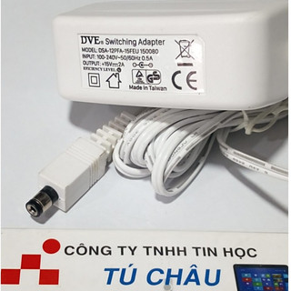 Adapter DC 15V - 2A / Đầu cắm 5.5mm X 2.1mm
