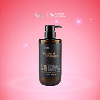 Dầu gội - xả pizkie thảo dược herbal shampoo & herbal_conditioner phục hồi bảo vệ da đầu