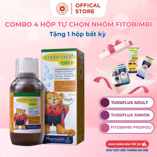Ferro c fitobimbi bổ sung sắt vitamin c kẽm,bổ máu và tăng cường đề kháng cho bé