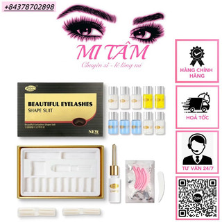 Sét uốn mi 3d 6d colagen Hàn Quốc _ Dụng cụ nối mi _ Phụ liệu nối mi Mi Tâm