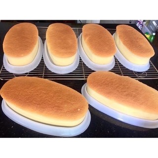 Khuôn nhôm hình oval dùng đổ rau câu, nướng bánh...
