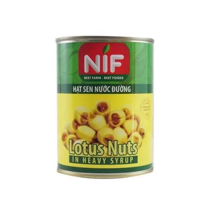 Hạt sen nước đường NIF – hộp 560g