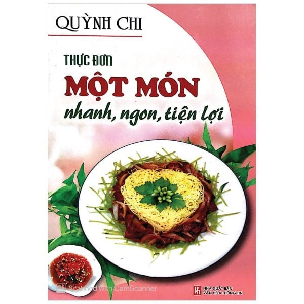 Sách - Thực Đơn Một Món - Việt Thư