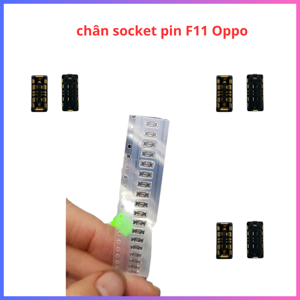 Chân socket trên main oppo f11 chuẩn chất lượng