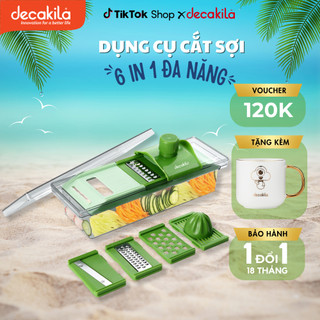 Bộ dụng cụ cắt gọt rau củ quả đa năng cao cấp decakila - 5 món tiện lợi