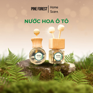 Tinh Dầu Nước Hoa Ô Tô, Tinh Dầu Kẹp Cửa Gió Điều Hòa, Treo Tủ Quần Áo Aura Bloom