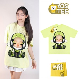 Áo Phông Áo Thun IOSTEE SKULL PANDA Collection Chất Liệu Cotton Form Rộng Cá Tính IOS187