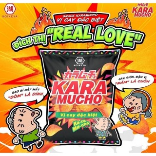 SNACK KHOAI TÂY VỊ CAY ĐẶC BIỆT KARAMUCHO GÓI LỚN 120G