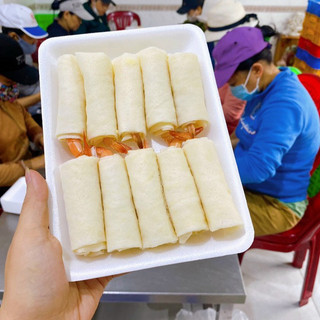 Chả giò hải sản tôm khay 10 cuốn