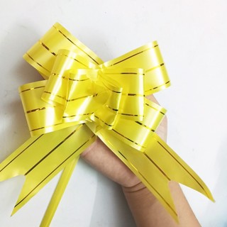 set 10 nơ rút đỏ bản 5cm,3cm