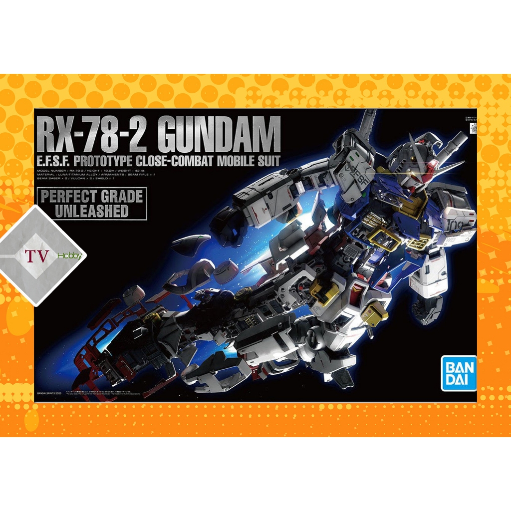 [ HÀNG SẴN ] Mô Hình Lắp Ráp PGU PG Unleashed 1/60 RX - 78 - 2 + LED ( tặng kèm decal nước EVO )