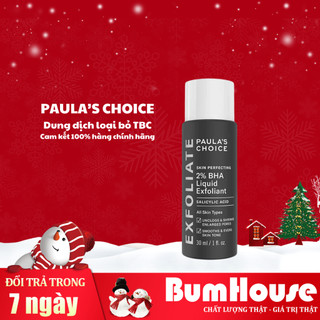 Dung dịch loại bỏ tế bào chết 2% bha paula's choice skin perfecting 2% bha liquid exfoliant