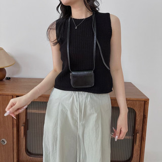 Áo len đan dáng tank top summer 1610