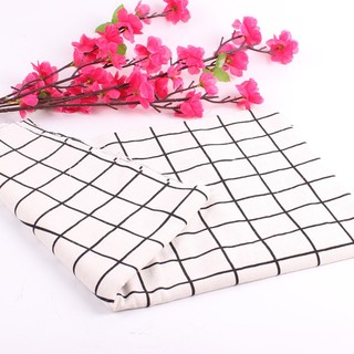 Vải caro Khăn trải bàn caro - Vải canvas chụp ảnh sản phẩm