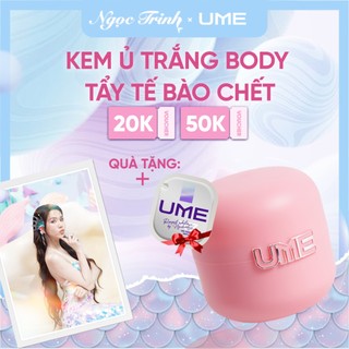 Kem Ủ trắng body, Kem Ủ UME hỗ trợ trắng da, loại bỏ tế bào chết, tăng cường sắc tố sáng da 200gr