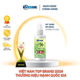 WASEN XỊT THƠM QUẦN ÁO, GIÀY DÉP ĐA NĂNG HƯƠNG CỎ HOA 100ML