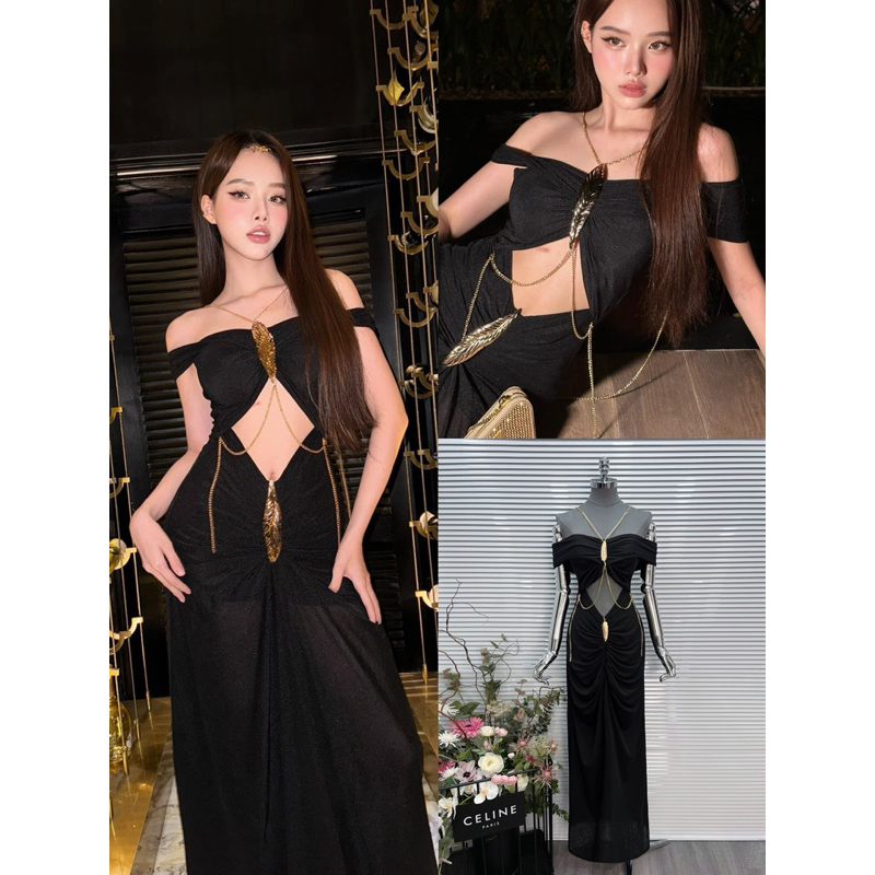 [Sẵn hoả tốc kèm ảnh thật] BODY THIẾT KẾ ĐÍNH TAG LÁ