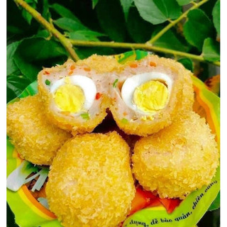Chả hoa trứng cút 12 viên