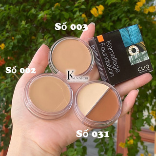 Kem nền che khuyết điểm dạng nén Clio - Kamaflage Foundation 17g