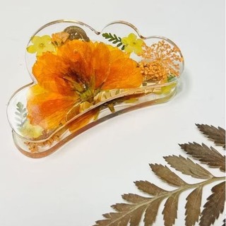Khuôn silicon đúc kẹp tóc làm thủ công Epoxy Resin.