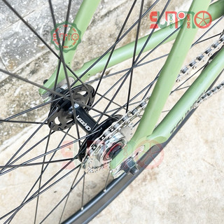 Vành bộ 2cm hub LEGEND gắn xe đạp fixed gear