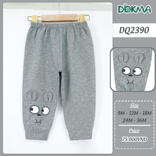 Quần dài sơ sinh mỏng bé trai Dokma 9-36M DQ2390, DQ3091