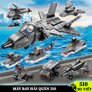 Bộ đồ chơi lắp ráp máy bay 510 chi tiết, lắp ráp mô hình máy bay dạng hộp giấy đồ chơi cho bé