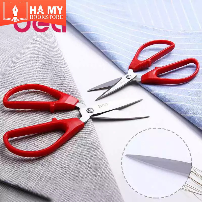 (1 Cây) Kéo văn phòng 170mm Deli 6036