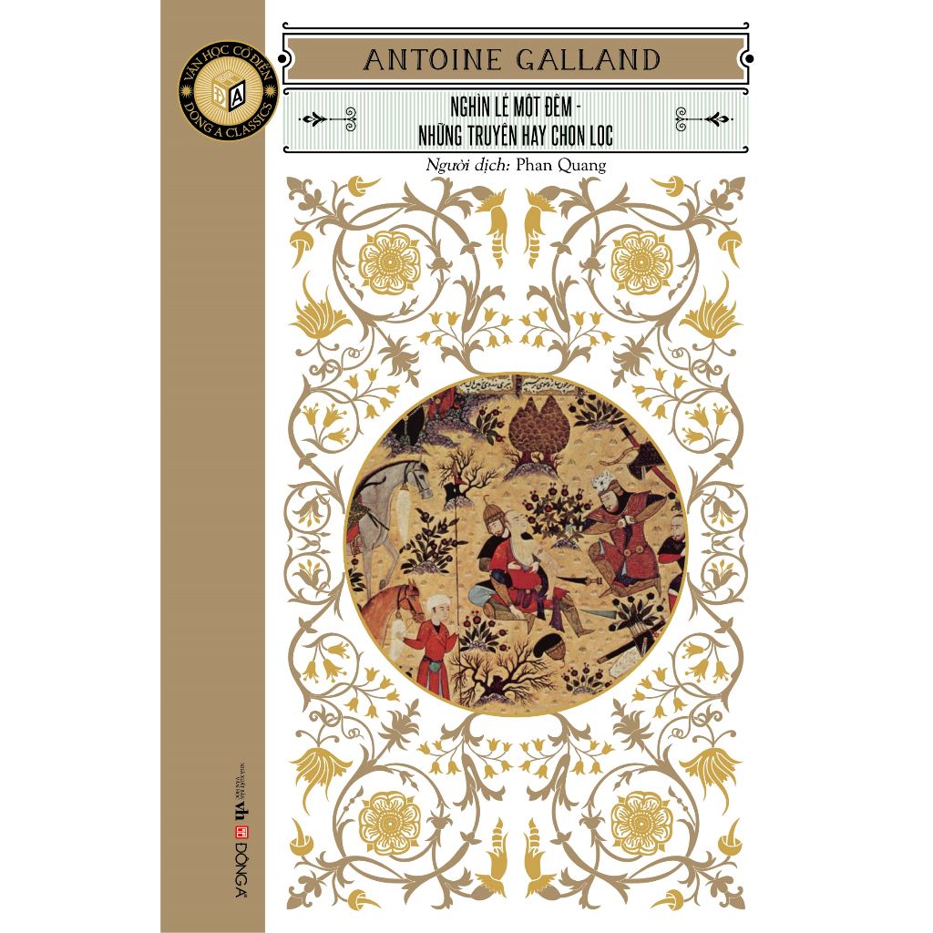 Sách - Nghìn lẻ một đêm - Những truyện hay chọn lọc (Bìa mềm, khổ 13.5 x 20.5 cm) - Đông A