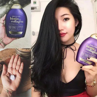 Dầu gội/xả OGX Biotin&Collagen Thick and Full