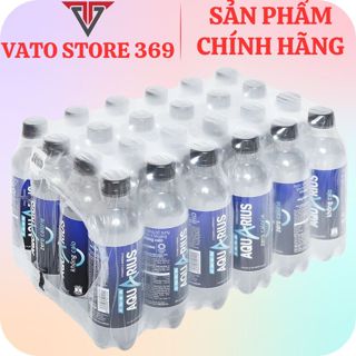 Nước uống vận động AQUARIUS không calo zero calorie chai 390ml
