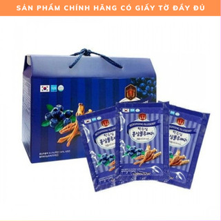 Nước hồng sâm việt quất 20 gói x 70ml