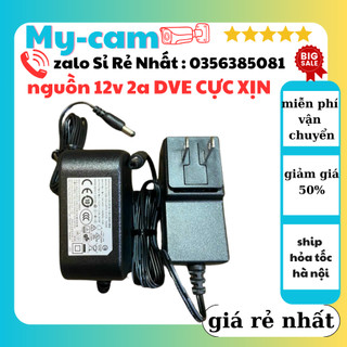 Nguồn Adapter 12v 2a chính hãng DVE