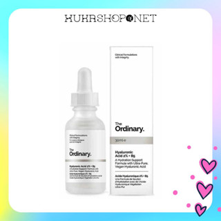 [Bill Pháp] Tinh chất phục hồi và dưỡng ẩm sâu The Ordinary Hyaluronic Acid 2% + B5 Serum 30ml chính hãng