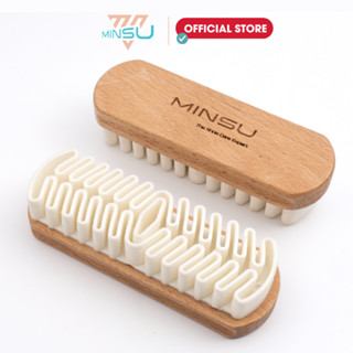 Bàn Chải Cao Su Non MINSU M2422 Chuyên Dùng Vệ Sinh Làm Sạch Đánh Giày, Đồ Da Lộn
