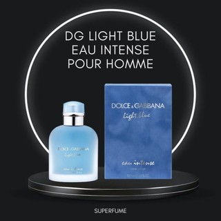 Nước hoa tươi mát, nam tính Light Blue Eau intense Pour homme 100ml