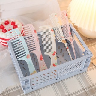 Lược chải tóc răng thưa lược răng nhỏ chẻ ngôi tóc mẫu hoạt hình xinh xắn có nhiều mẫu
