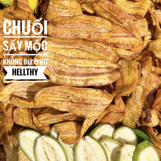 500g chuối sấy mộc không đường hellthy