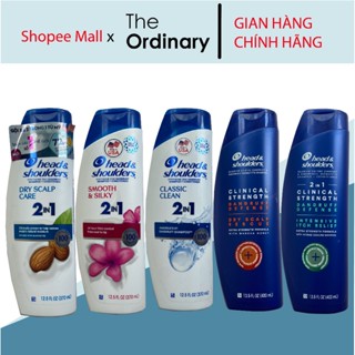 Dầu Gội chuyên sâu ngăn Gàu Head & Shoulders 400ml Hàng Mỹ