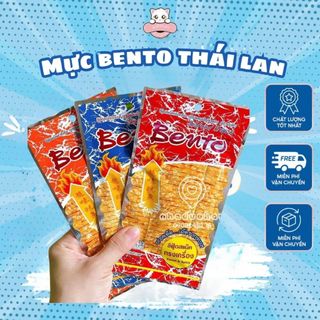 Mực Bento Gói, Snack Mực Bento Thái Lan đủ vị siêu ngon
