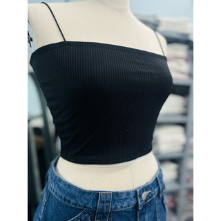 [ BIGSIZE TRÊN 55KG ] ÁO 2 DÂY SỢI BÚN thun gân bigsize nữ