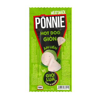  Combo 3 Cây Ponnie Hot Dog Giòn Ăn Liền 3 Cây x 28G
