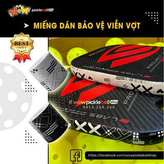 ✅ Phụ kiện Pickleball - Miếng dán BẢO VỆ viền vợt Pickleball