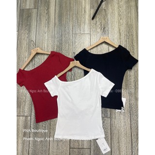 Áo thun cộc lệch vai