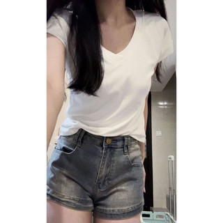 Áo thun body nữ cổ tim